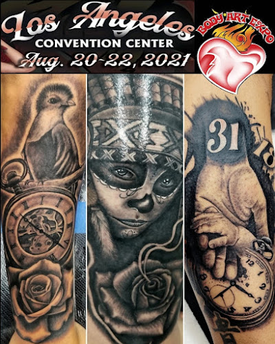 Work by End Of Times Tattoo Studio