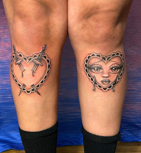 Work by Heartless Tattoos