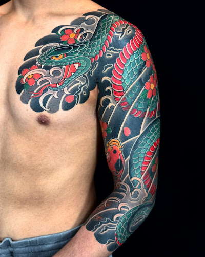 Work by Kurikara Tattoo