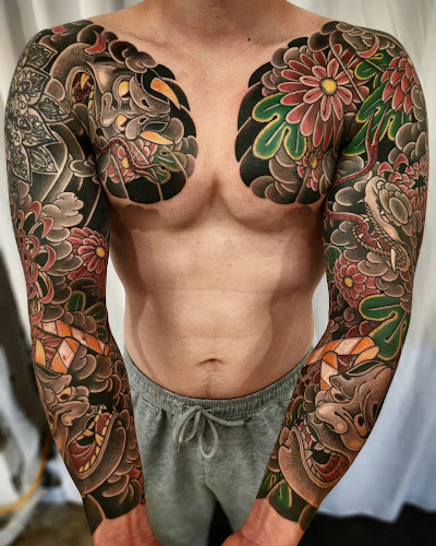 Work by Mantle Tattoo