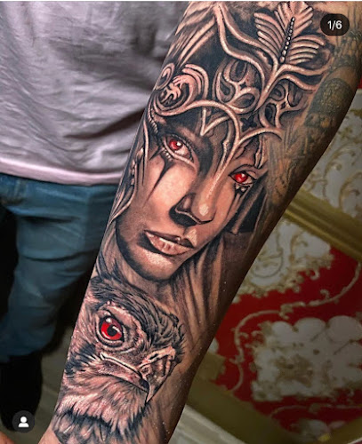 Work by No Face Tattoo Syndicate