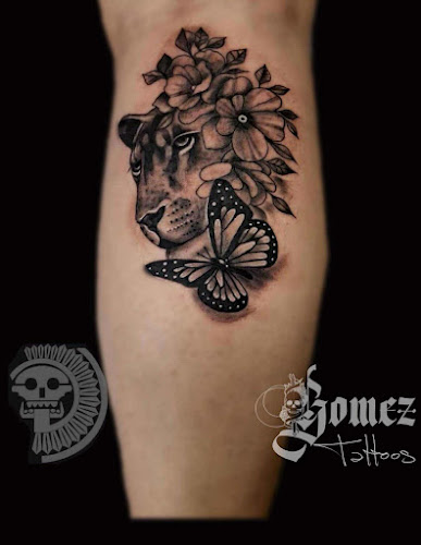 Work by One Way Tattoo Shop
