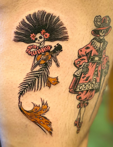 Work by Purple Panther Tattoo