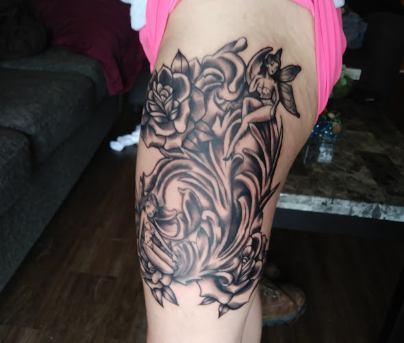 Work by DORK Tattoo Parlour