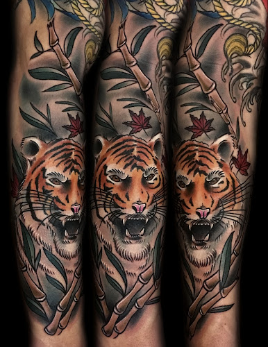 Work by A Dead Anchor Tattoo