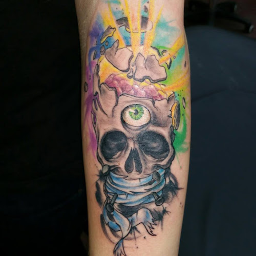 Work by Bad Apple Tattoo Company