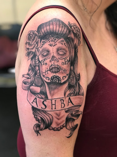 Work by Sin on skin tattoo and piercing