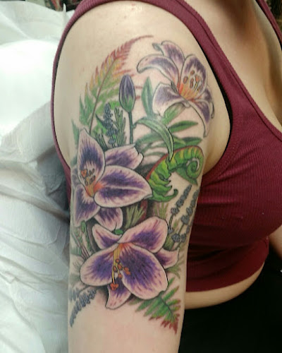 Work by Spike-O-Matic Tattoo