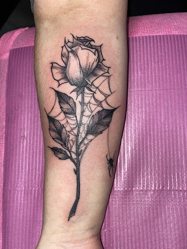 Work by Forbidden Therapy Tattoo