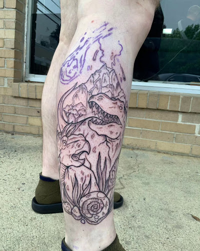 Work by Evolution Tattoo Studio