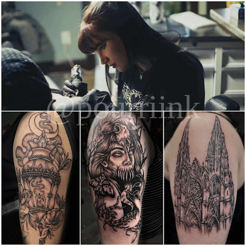 Work by Neon Dragon Tattoo & Art Collective