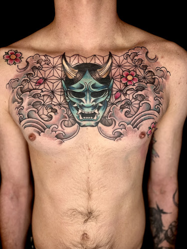 Work by Luna Moth Tattoo Studio