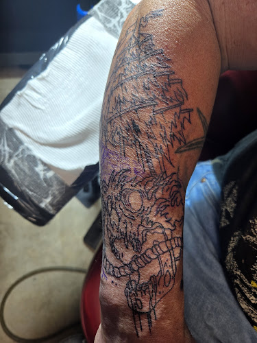 Work by Sacred Body Works Tattoo By appointment. Contact your artist for availability