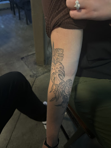 Work by Scapegoat Tattoos