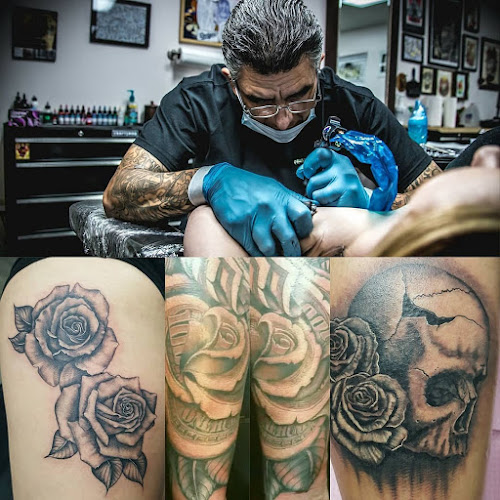 Work by Finish Well Tattoo