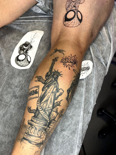 Work by Green Sparrow Tattoo Company