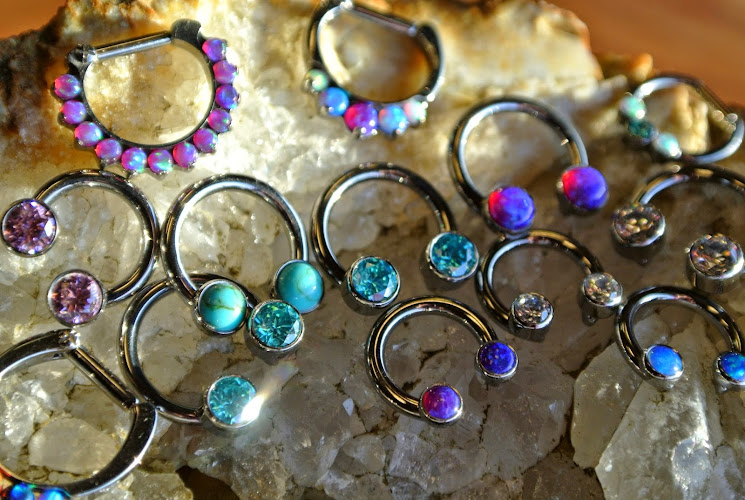 Work by Pinky's Piercings and Fine Body Jewelry-Now at Urban Art Tattoo & Body Piercing