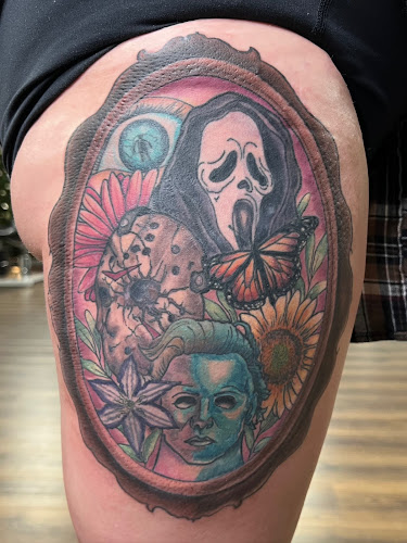 Work by Reinkarnate Tattoo