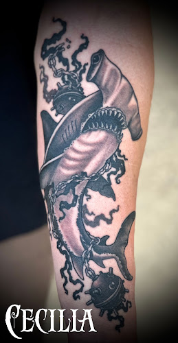 Work by Urban Art Tattoo & Piercing Studio