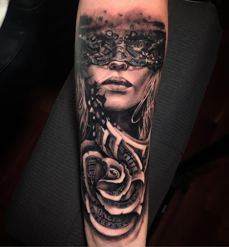 Work by Salvation Tattoo Lounge