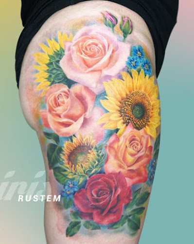 Work by Iris Tattoo & Piercings Miami