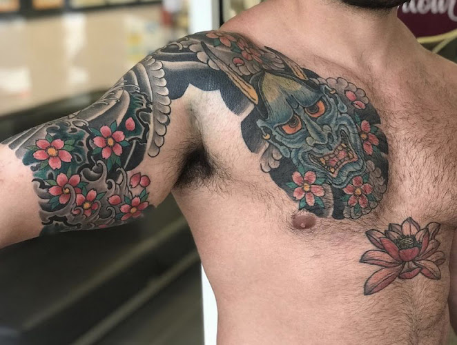 Work by Sunset Tattoo Parlour