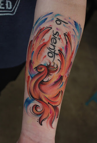 Work by Matchbox Tattoo
