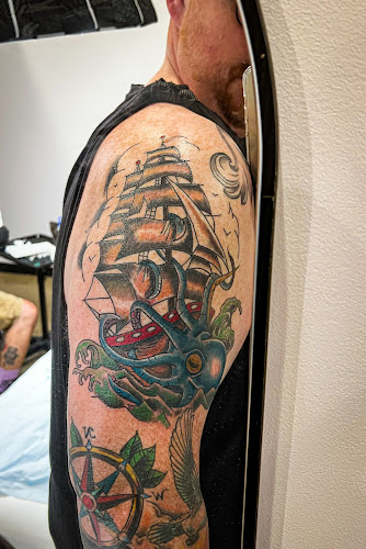 Work by Two Pines Tattoo