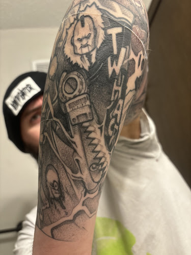 Work by Lost Arts Tattoo Studio