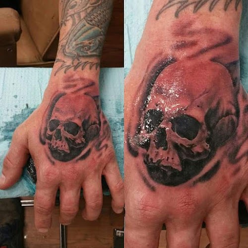 Work by Hands Down Tattoo