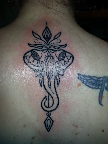 Work by Aggressive Contrast Tattoo Company