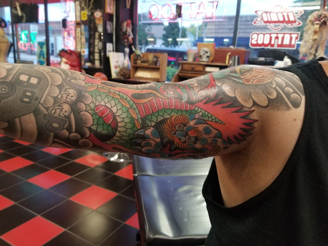 Work by Atomic Tattoos