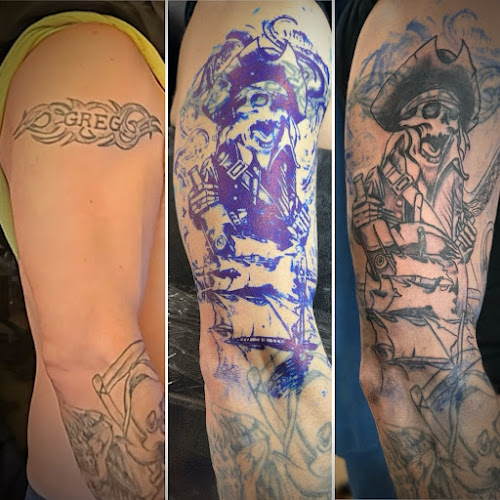 Work by Iron Fist Tattoo