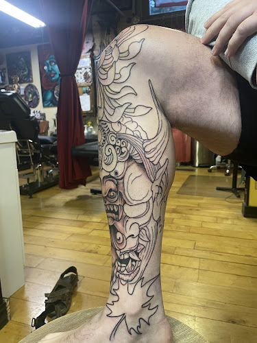 Work by Pure Gold Tattoos