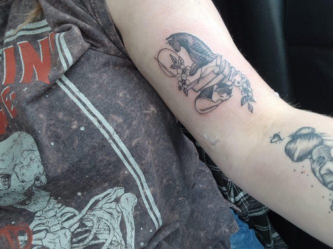 Work by Shenanigans Tattoo Company