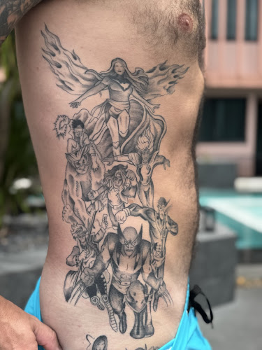 Work by Abracadabra Tattoo Club