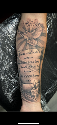 Work by South Main Tattoo