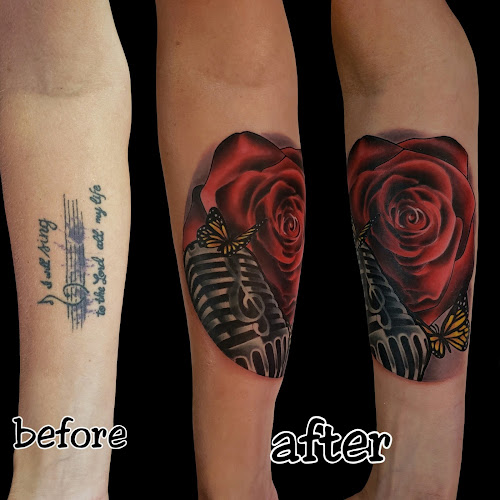 Work by The Tattoo Shoppe