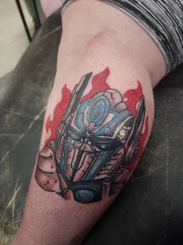 Work by Frog's Ink House Tattoos - Moody