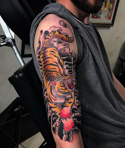 Work by Diamond City Tattoo