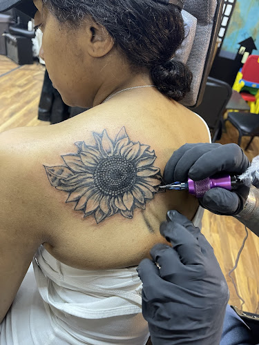 Work by Big Dog Tattoos