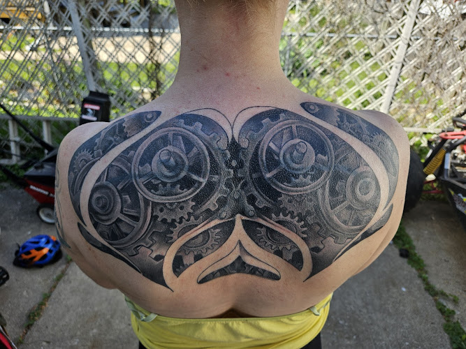Work by The Southeast Iowa Tattoo Company