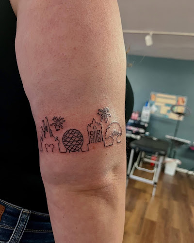 Work by Rained Out Ink Tattoos