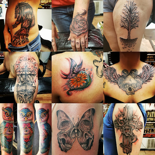 Work by Patriotic pain tattoo