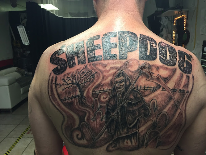 Work by Born Lucky Tattoo Studio