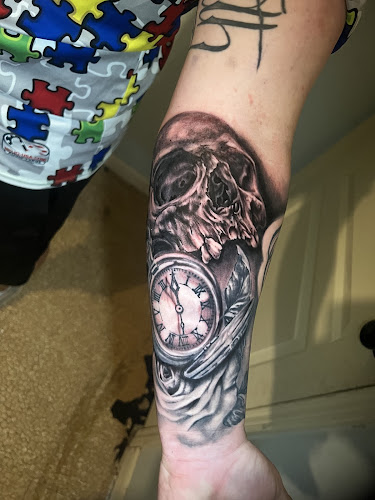 Work by Blessed ink