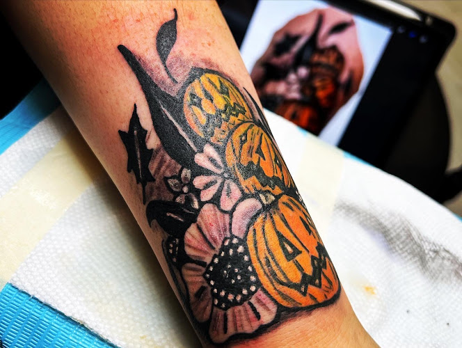 Work by Black Widow Tattoo Company