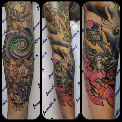 Work by Dazed N Tattooed LLC