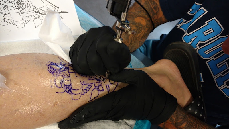 Work by Lucky Street Tattoo