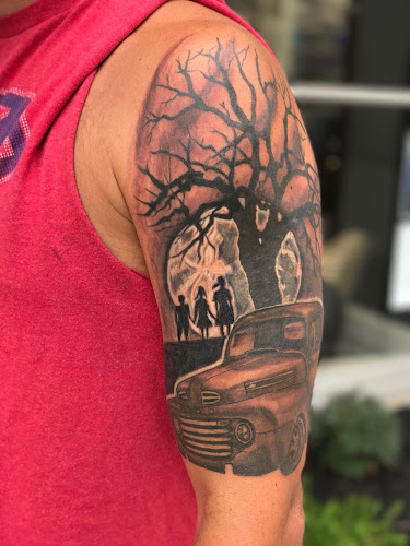 Work by American Anchor Tattoo Co.